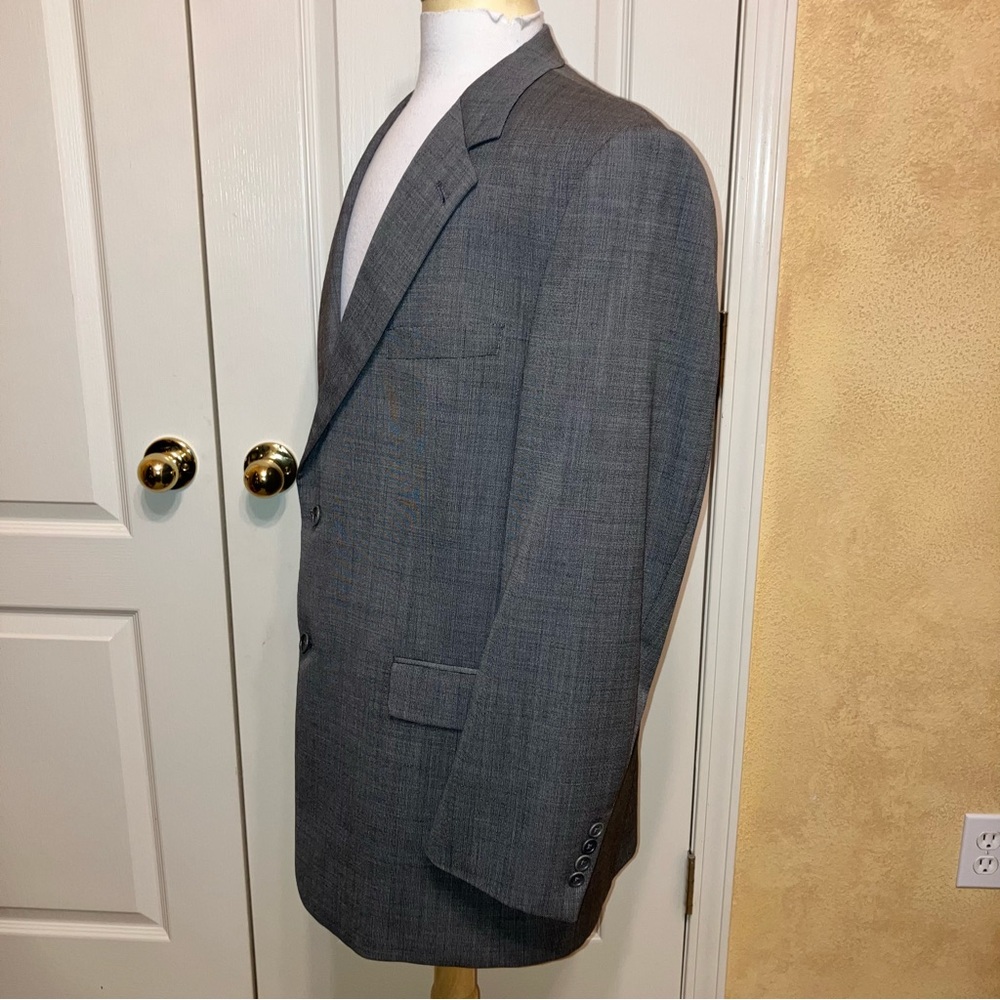 DANIEL CREMIEUX Blazer SUIT JACKET Loro Piana GRAY - Sz 44 R Very Nice! - Picture 7 of 12